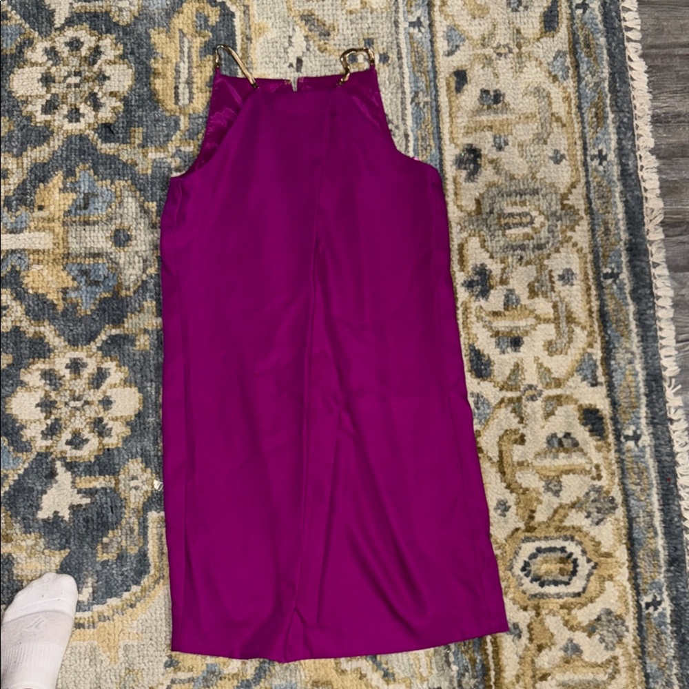 Elegant Purple Women's Dress